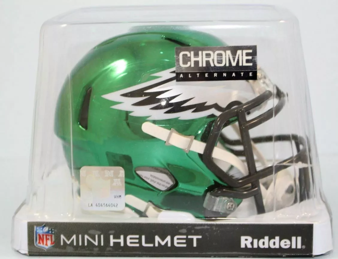 Eagles chrome helmet sales