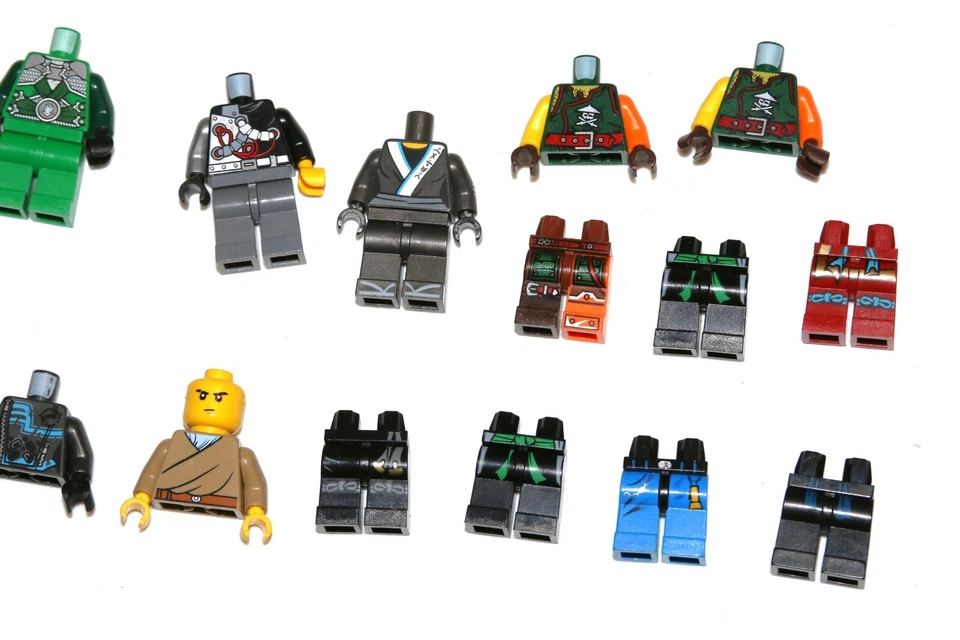 LEGO NINJAGO MINIFIGURA lote de piezas Squiffy Wrayth Cyrus Lloyd Sleven Garmadon Nya Foto 3 de 4