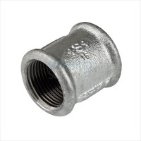 Temperguss Fitting Muffe 2 Zoll DN50 Rohrmuffe Gewindefitting