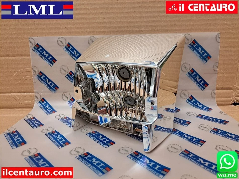 SF284-0185/2 BASE FANALINO POSTERIORE CROMATO LML STAR 125 151 Automatic 200 4T - Immagine 2 di 4