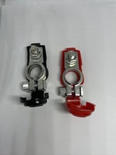 2 Car battery terminal line connector positive and negative post set general