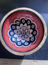 In Bloom 6” Serving Bowl Wood Made In India