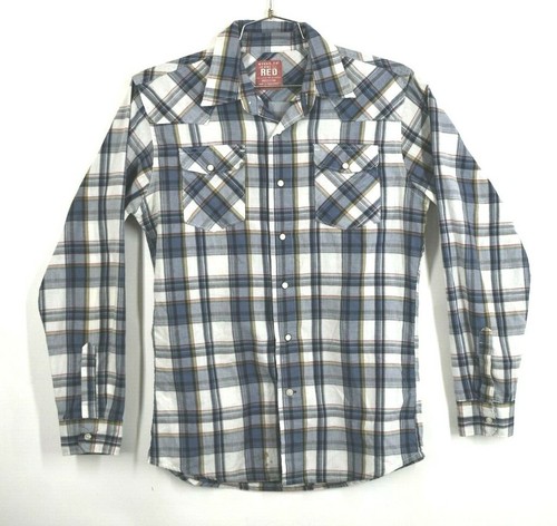 Wrangler Mens Blue Multi Color Pearl 