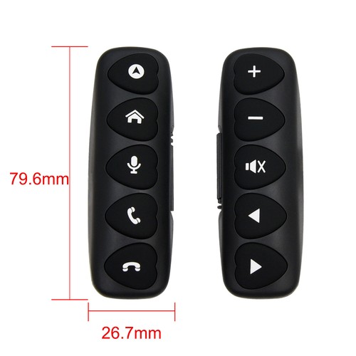Telecomando Universale 10 Tasti Pulsante Auto Volante Controller Radio GPS - Foto 4 di 10