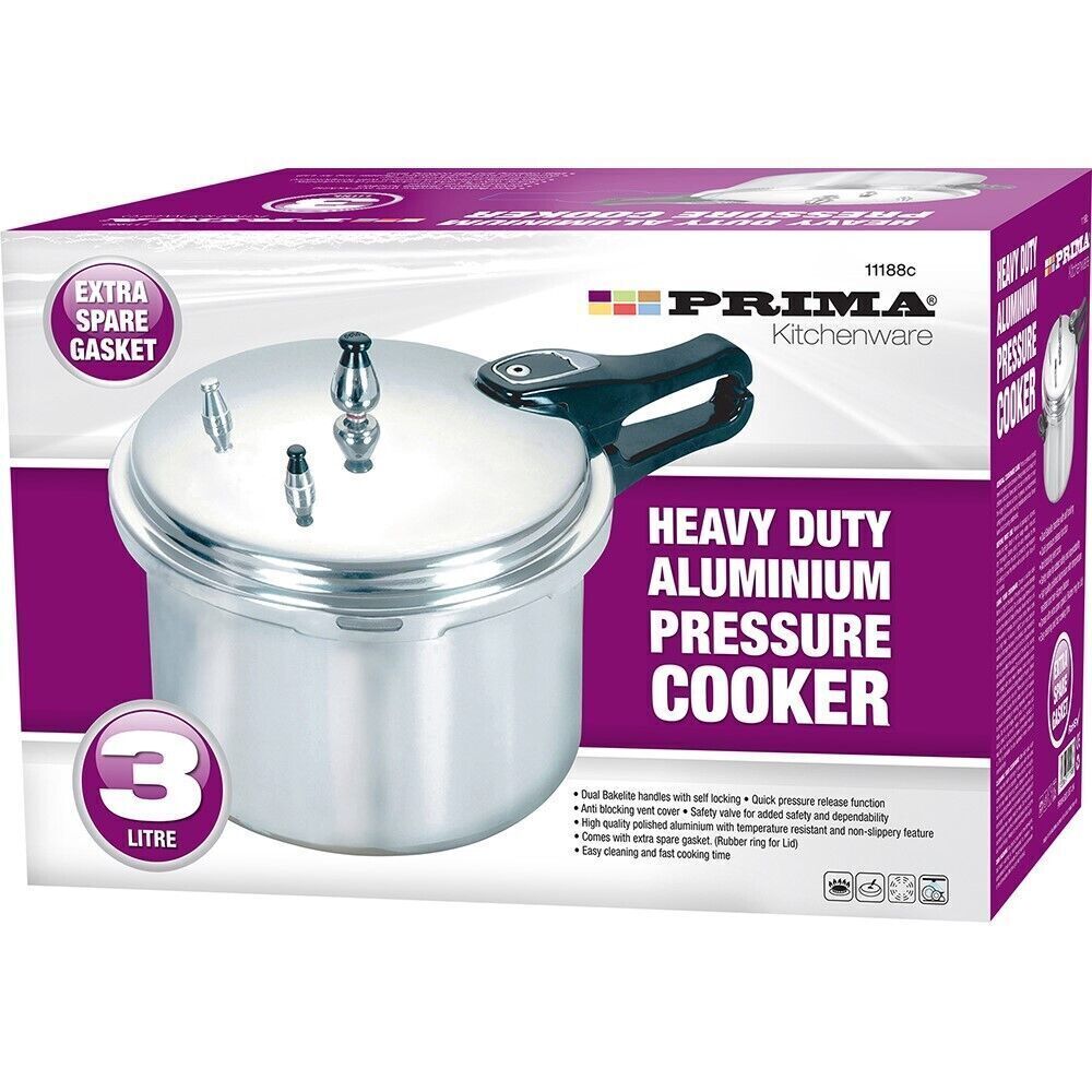 Pressure Cooker Induction Aluminium Kitchen Catering Home Cookware