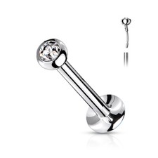 Labret Monroe Stud Lip Ring 16g Helix Ear Cartilage Titanium piercing jewelry