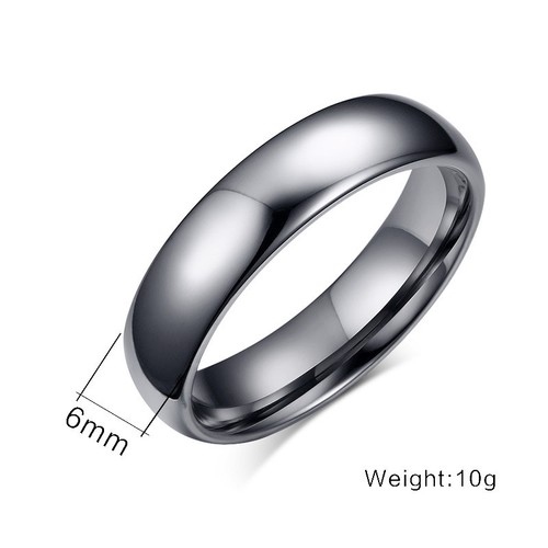 4mm/6mm Tungsten Carbide Wedding Couple Rings Men Women Silver Jewelry Size 5-14 - Picture 12 of 12