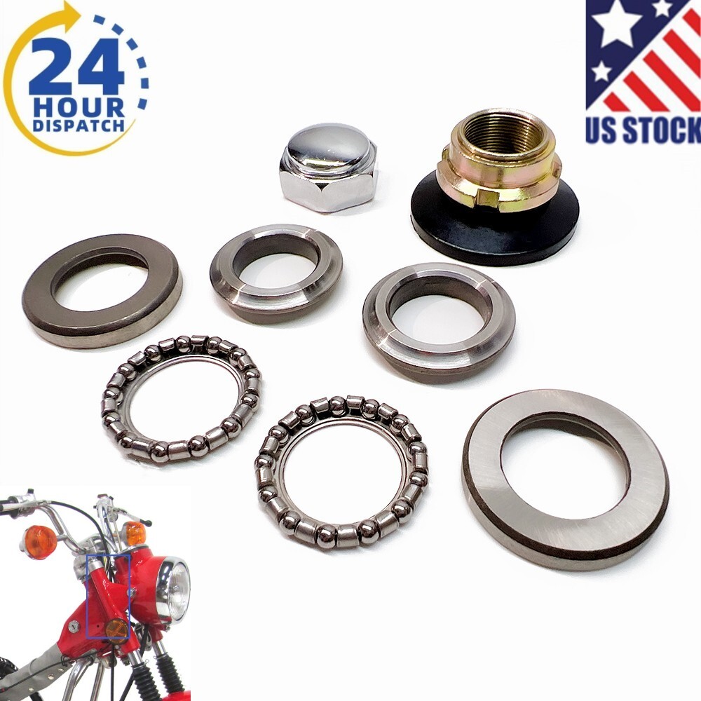 Steering Stem Bearing Rebuild Kit for Honda Z50 SS50 S65 CL70 CT70 SL70