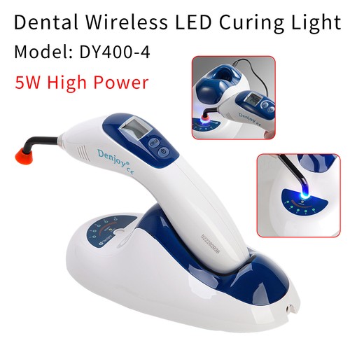 Denjoy Dental Inalámbrico 7W/5W LED Luz de Curado Ortodoncia con Medidor de Luz Potencia - Imagen 15 de 24
