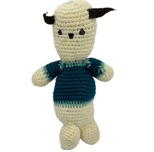 Halloween Horned Monster Floppy Crochet Plush Stuffed Animal