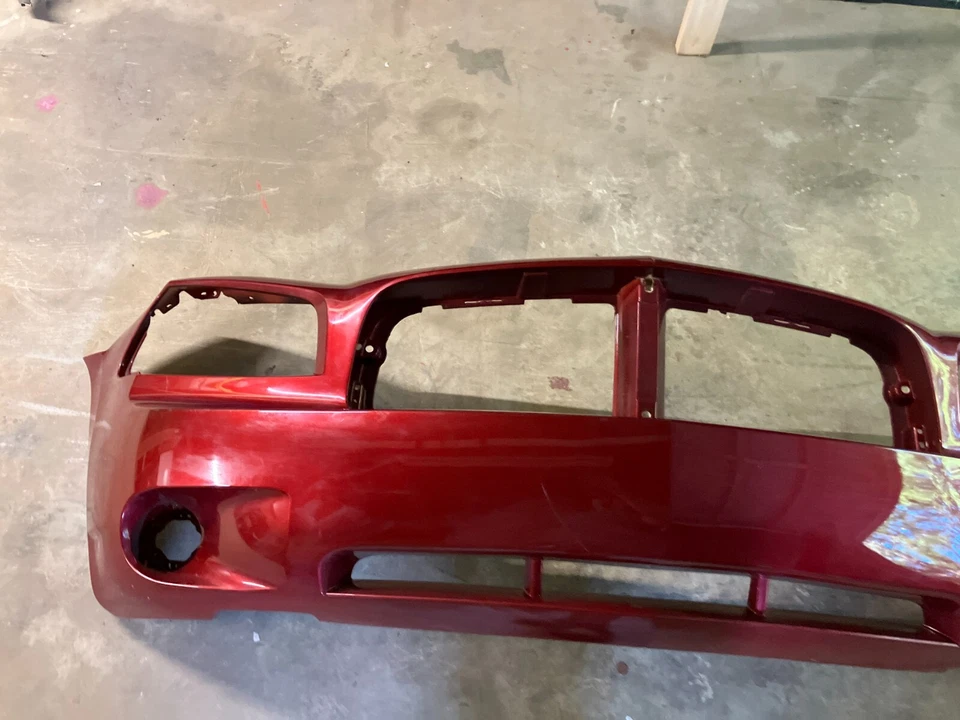Dodge Charger R/T 2006 2007 2008 2009 2010 cubierta del parachoques delantero OEM Foto 4 de 4