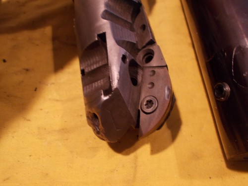 3 pc LOT 2" SHANK MILL TOOL HOLDERS INSERT END MILL & MODULAR MASTERS - Picture 7 of 9