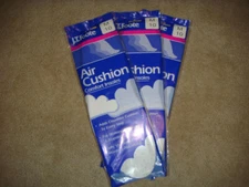 BRAND NEW 3-PACK J. T. Foote Air Cushion Comfort Insoles Size Men's 10 USA MADE