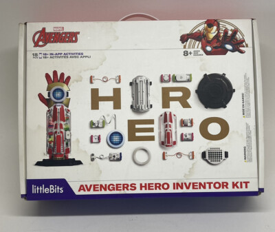 LittleBits Marvel Universe Avengers Hero Inventor Kit New Factory, Sealed