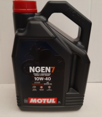 11,98 /l Motul NGEN7 SAE 10W-40  4 L  syn  Ester nachhaltiges Motorrad Motorenöl