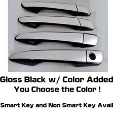 Custom Color Black Door Handle Overlays 2013 - 2019 Lexus Gs450h U Pick Color