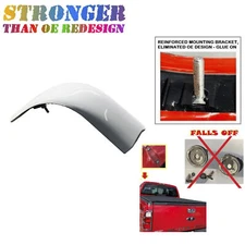 RH UPGRADED Roof Corner Molding Trim For Ford Super Duty YZ Oxford White 08-2016