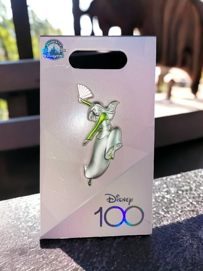 Disney 100 Years of Wonder Platinum Pin Mulan New