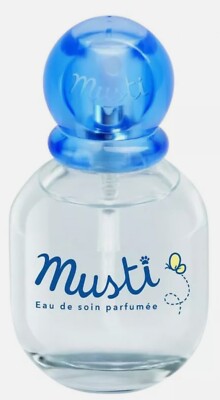 Mustela Musti Eau de Soin 1.69 oz 50 ml. Perfume, NWOB 