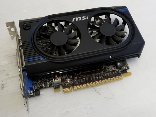 GeForce GT 640, 1GB DDR3, 128 BIT, HDMI, DVI, MSI N640GT-MD1GD3_OC, WORKING - Picture 1 of 5