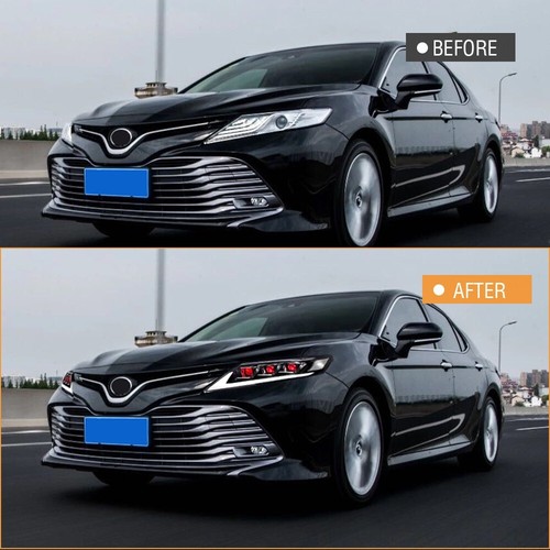 LED Headlights For Toyota Camry 8Th Gen 2018-2024 Head Lamp Sequential Assembly - Picture 3 of 24