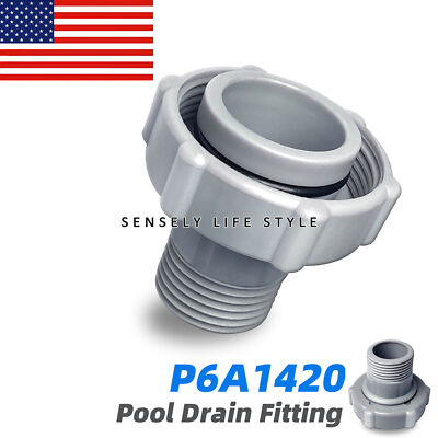 Pool Drain Fitting Hose Adapter P6A1420 Compatible with Coleman Pools P6 -USL