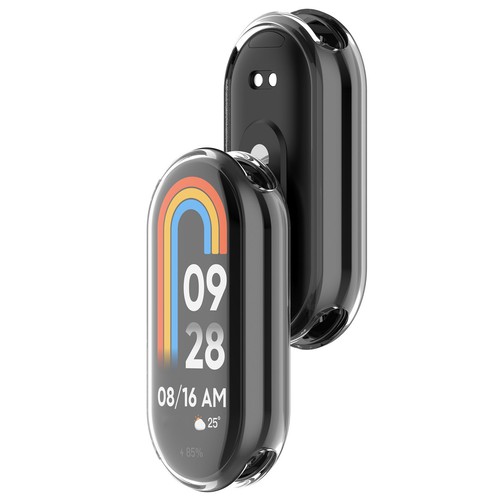 Screen Cover Ultra-thin Scratch-proof Case for Mi Band 8 Impact-resistant - Zdjęcie 2 z 17