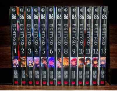 86, EIGHTY-SIX (Light Novel) Vol 1-13 English Version Book Fast