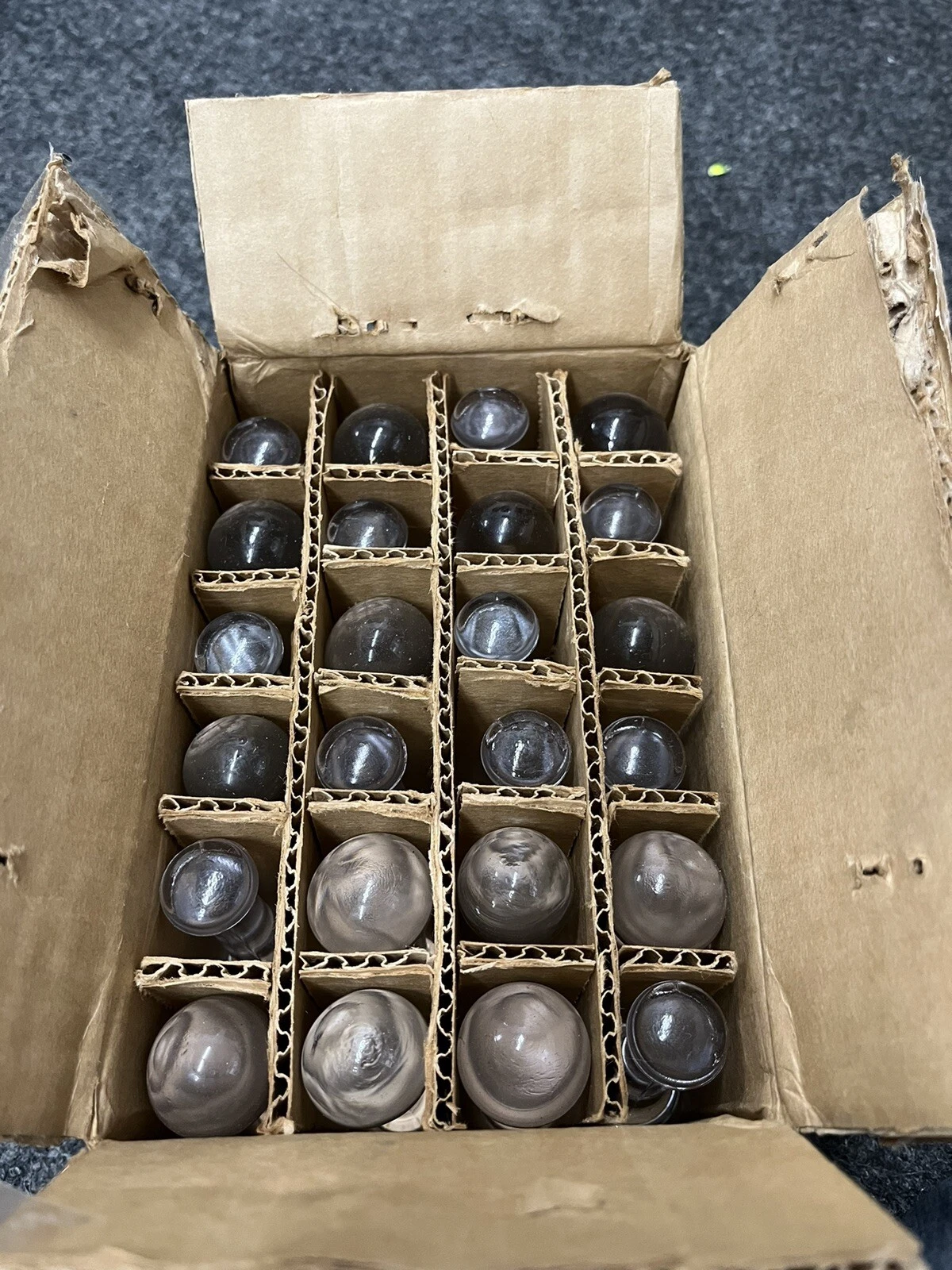NOS Lot of 24 Pestle - Mercer Glass Works, INC. All Are New And In Original Box