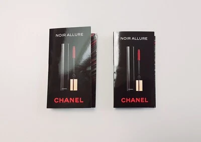 Chanel Noir Allure Mascara 10 Noir 2×1g -- Brand New
