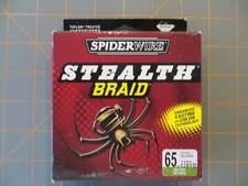 Spiderwire Stealth Braid - Moss Green - 65Lb Test - 125 Yards