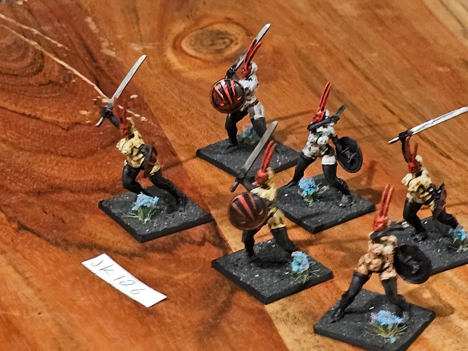 Genial Mini or Not Wrath of Kings House Nasier Pelegarth Warriors pintado x6 JK126 Foto 2 de 4