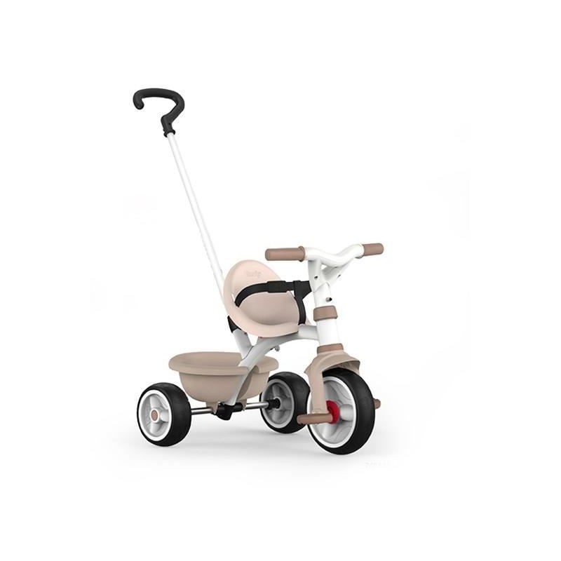 Tricycle Be Move beige Smoby pour l'apprentissage du vélo enfant dès 15 mois