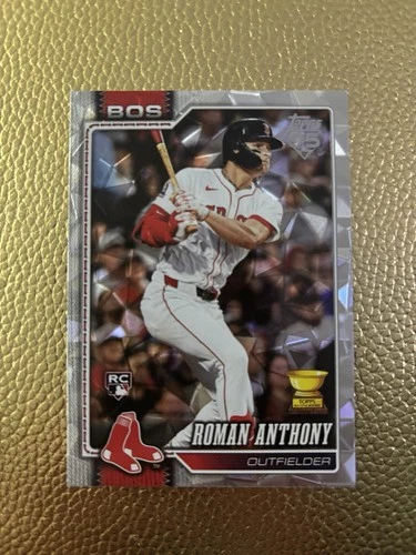 2026 Topps Series 1 Roman Anthony Diamante Foil RC #189 Red Sox