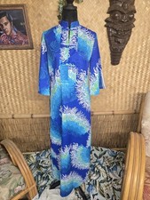 Vintage Hawaii Nei Hawaiian Aloha Dress Pake Muu Size 8
