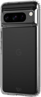 Original Tech21 EvoClear Transparent Hard Case Hülle für Google Pixel 8 - Klar