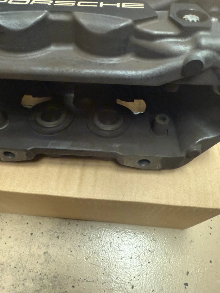 🚘 2017 - 2019 PORSCHE 911 Carrera JUEGO DE PINZAS DE FRENO DELANTERAS Y TRASERAS BREMBO OEM 🔩 Foto 3 de 4