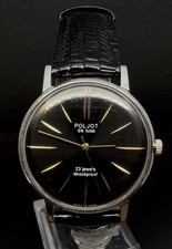 Watch Poljot De Lux, vintage rare watch, USSR