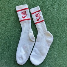 Vintage Nike Socks 1980s Stripes Rare