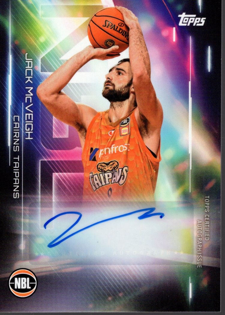 2025-26 Topps NBL Autographs #NAJM Jack McVeigh Auto - BSK