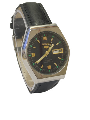 Vintage Seiko Automatic Date Day Dial Wrist Watch  EM33-E33-S