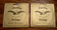 2 Sets Aquila Nylgut Concert Ukulele String Sets Low G Tuning  8U 2 Pack Sale