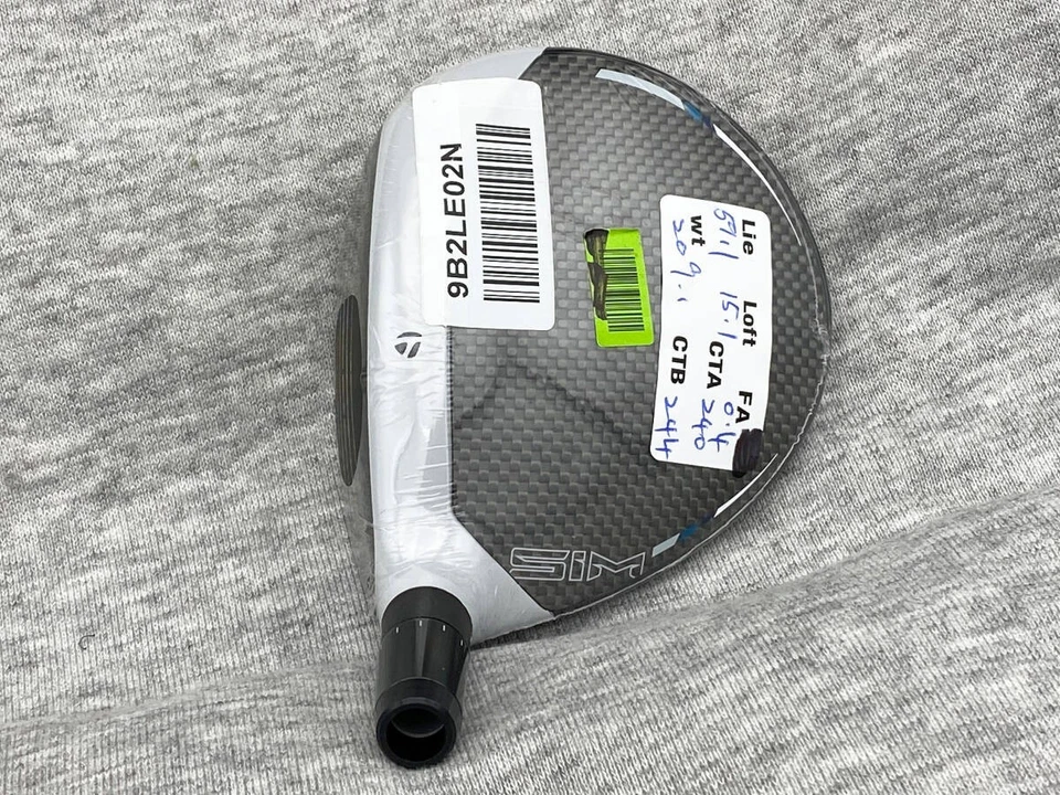 TaylorMade PROTO SIM VERSION 2 3W 15 Real 15.1 Small Head TOUR ISSUE - Image 2 of 4