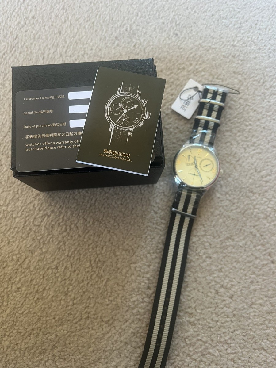 Seagull 1963 Automatic Watch ST17 Automatic Pilot Military Power