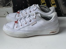 Scarpe da ginnastica SKECHERS Arch Fit Arcade da donna in tela bianca UK 7, EU 40. 
