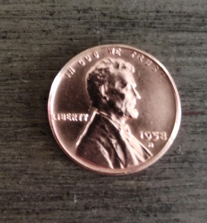 Lincoln Wheat Penny 1958 D error, DDO WE y ¡como nuevo! ¡Muy GRADABLE! ¡Raro! Foto 2 de 4