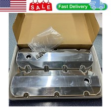 Aluminum Fabricated Valve Cover For Big Block Chevy Bbc 396 454 Wbreather Tall Aluminum Fabricated Valve Cover For Big Block Chevy Bbc 396 454 Wbreather Tall
