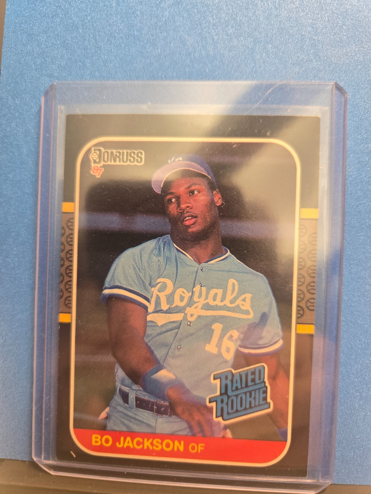 1987 Donruss - Rated Rookie Bo Jackson #35 (RC)