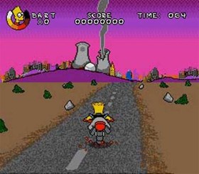 Virtual Bart - Sega Genesis Game Only