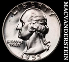 1955 Washington Quarter- Silver- Choice Gem Proof Luster No Reserve #i9225